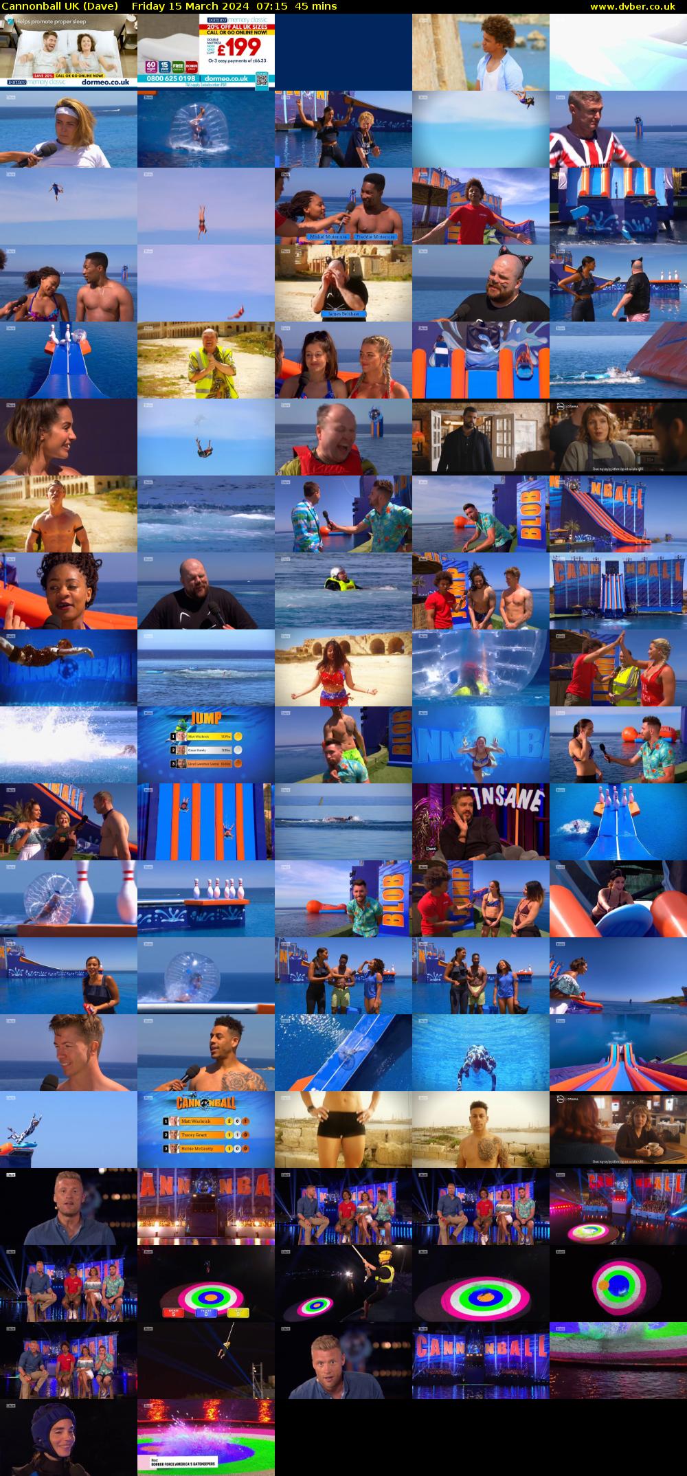 Cannonball UK (Dave) Friday 15 March 2024 07:15 - 08:00