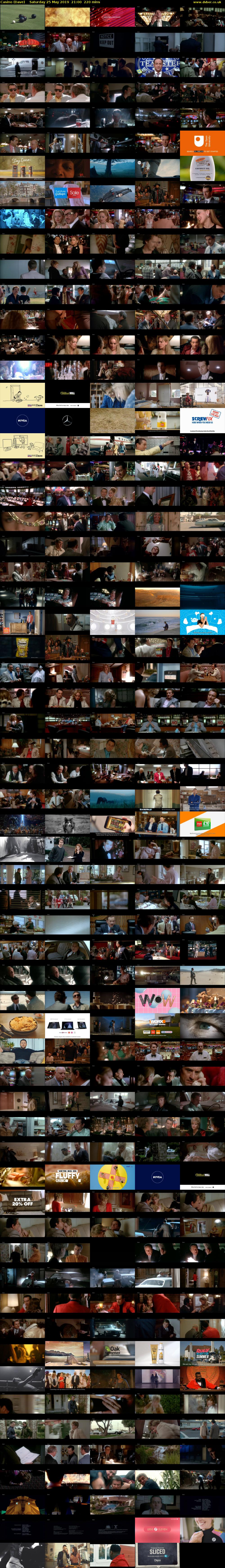 Casino (Dave) Saturday 25 May 2019 21:00 - 00:40