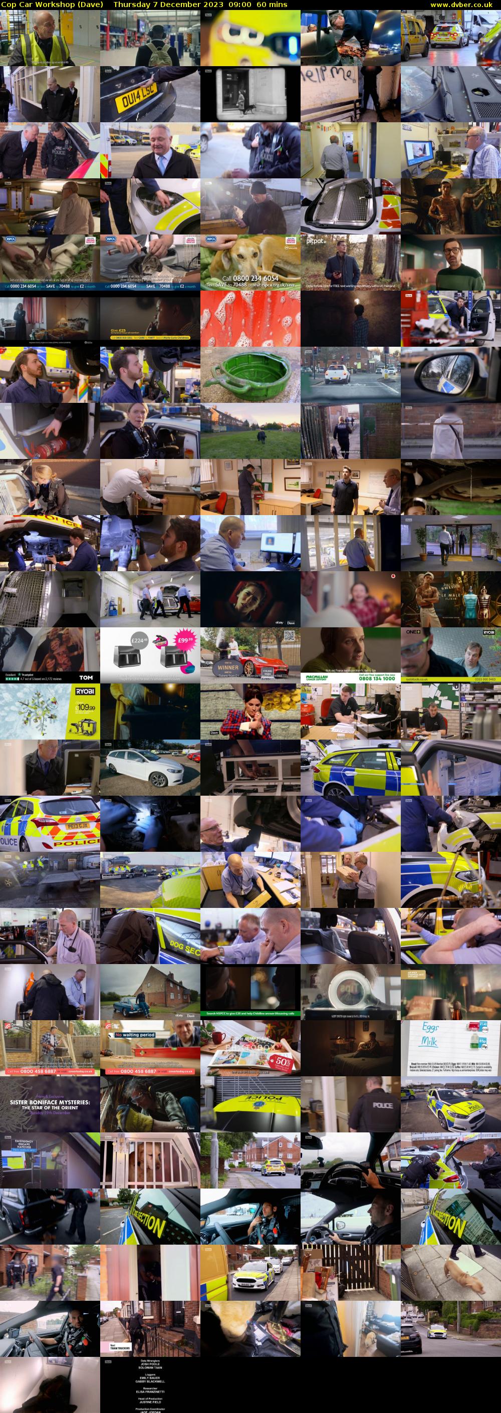 Cop Car Workshop (Dave) Thursday 7 December 2023 09:00 - 10:00