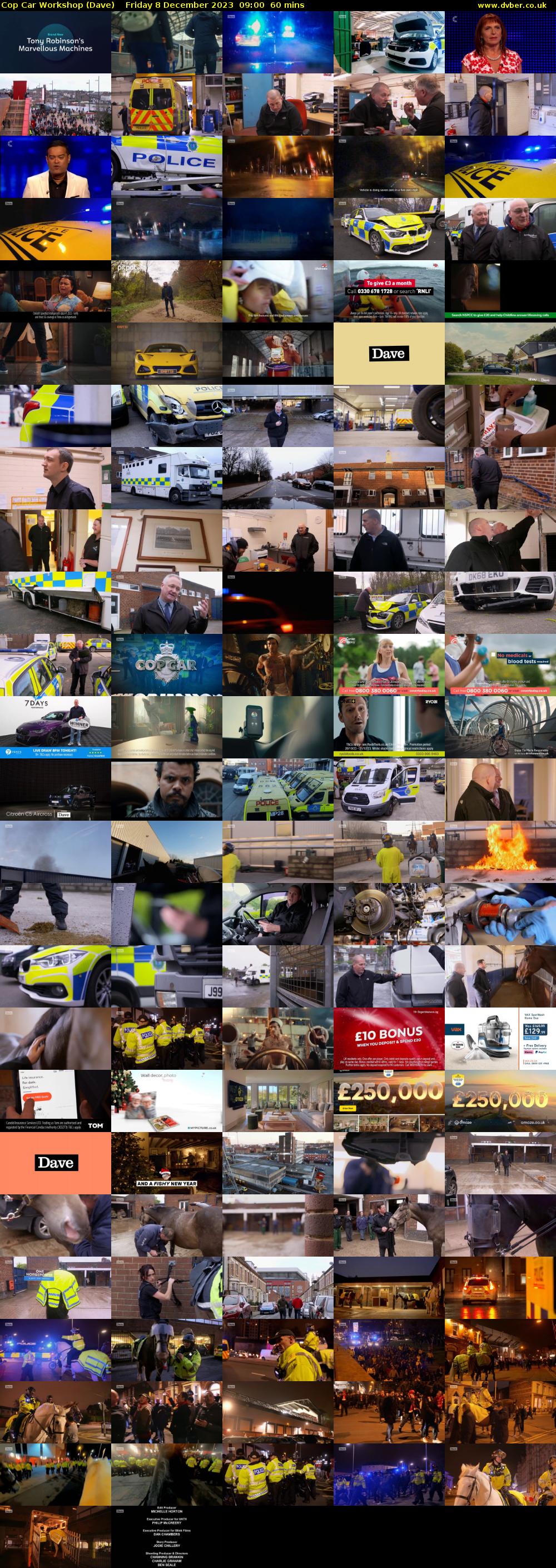 Cop Car Workshop (Dave) Friday 8 December 2023 09:00 - 10:00