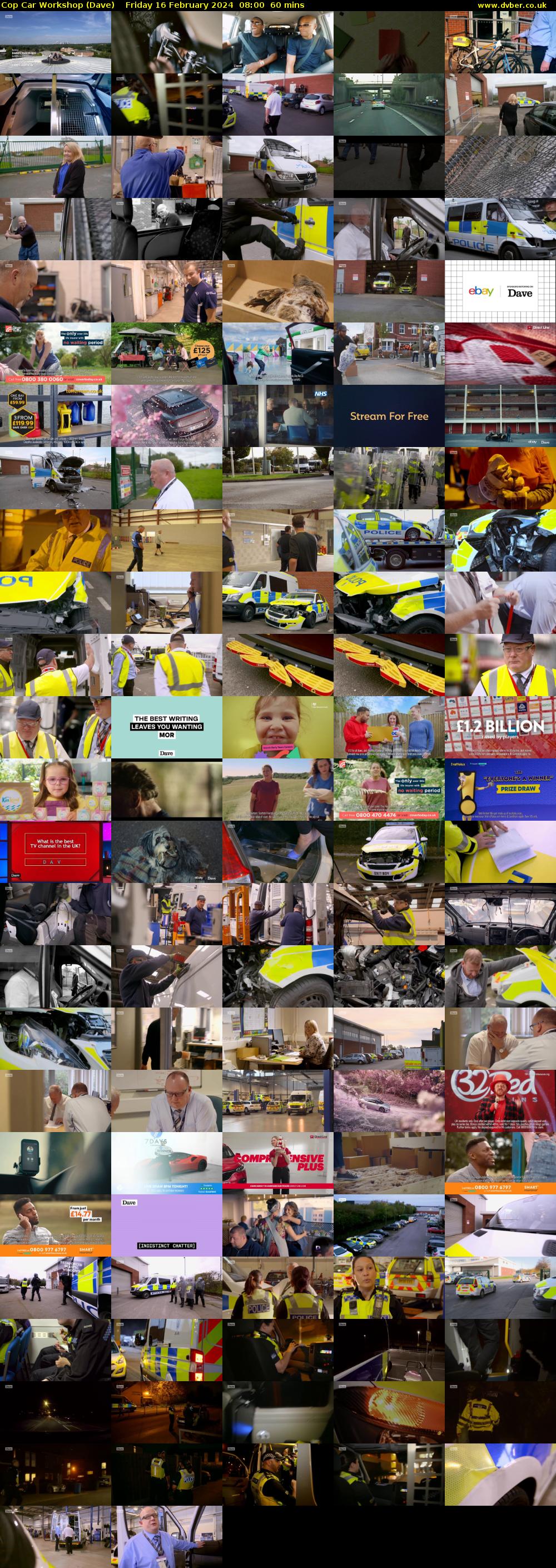 Cop Car Workshop (Dave) Friday 16 February 2024 08:00 - 09:00