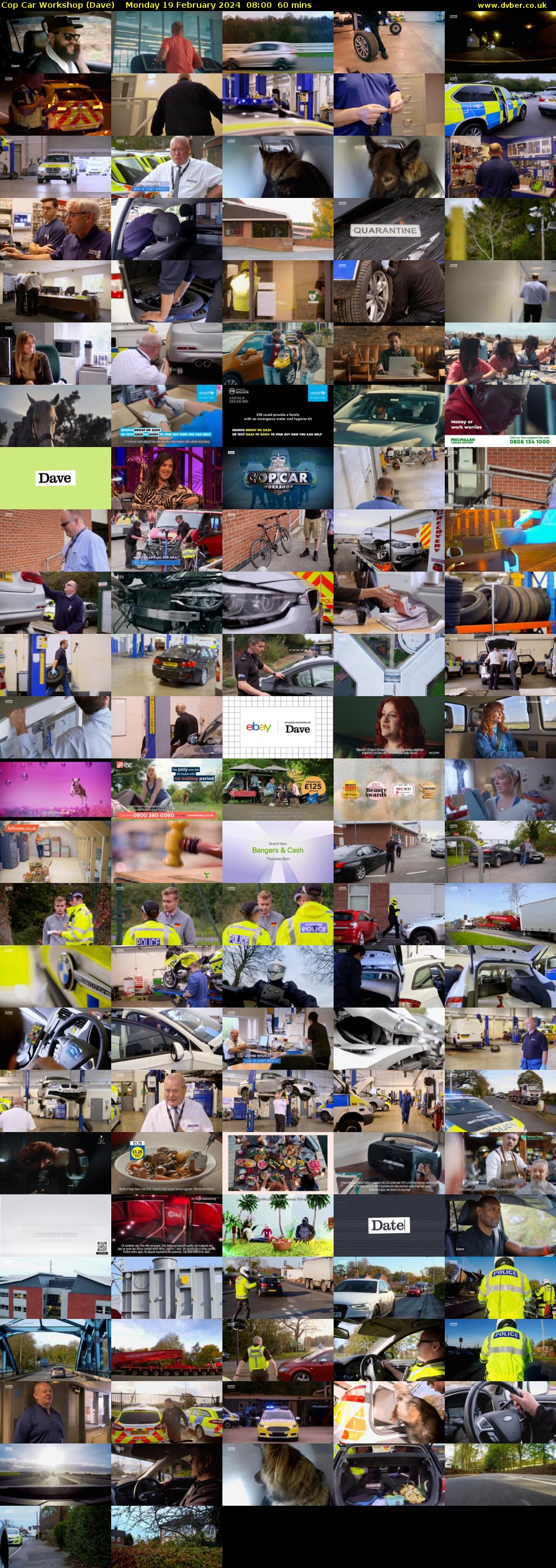Cop Car Workshop (Dave) Monday 19 February 2024 08:00 - 09:00