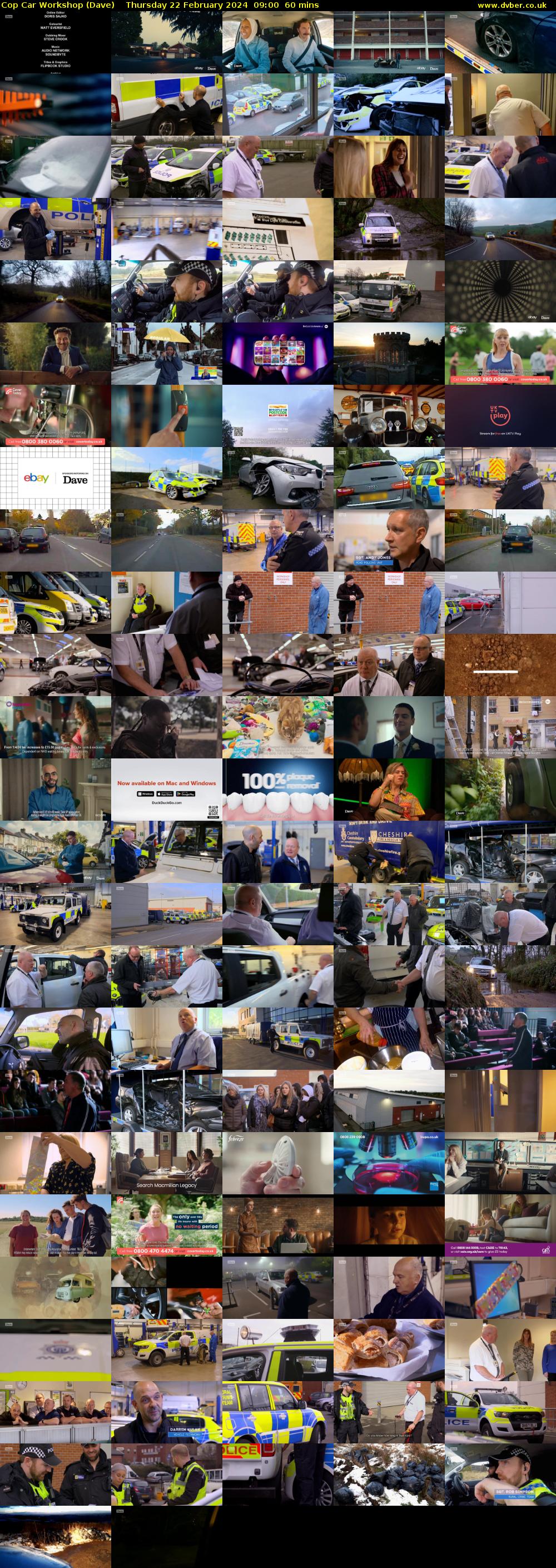 Cop Car Workshop (Dave) Thursday 22 February 2024 09:00 - 10:00