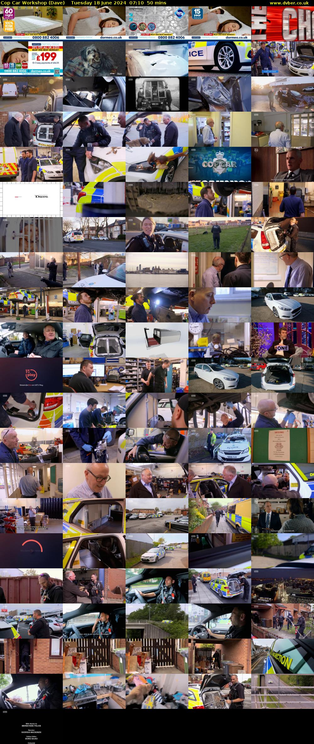 Cop Car Workshop (Dave) Tuesday 18 June 2024 07:10 - 08:00