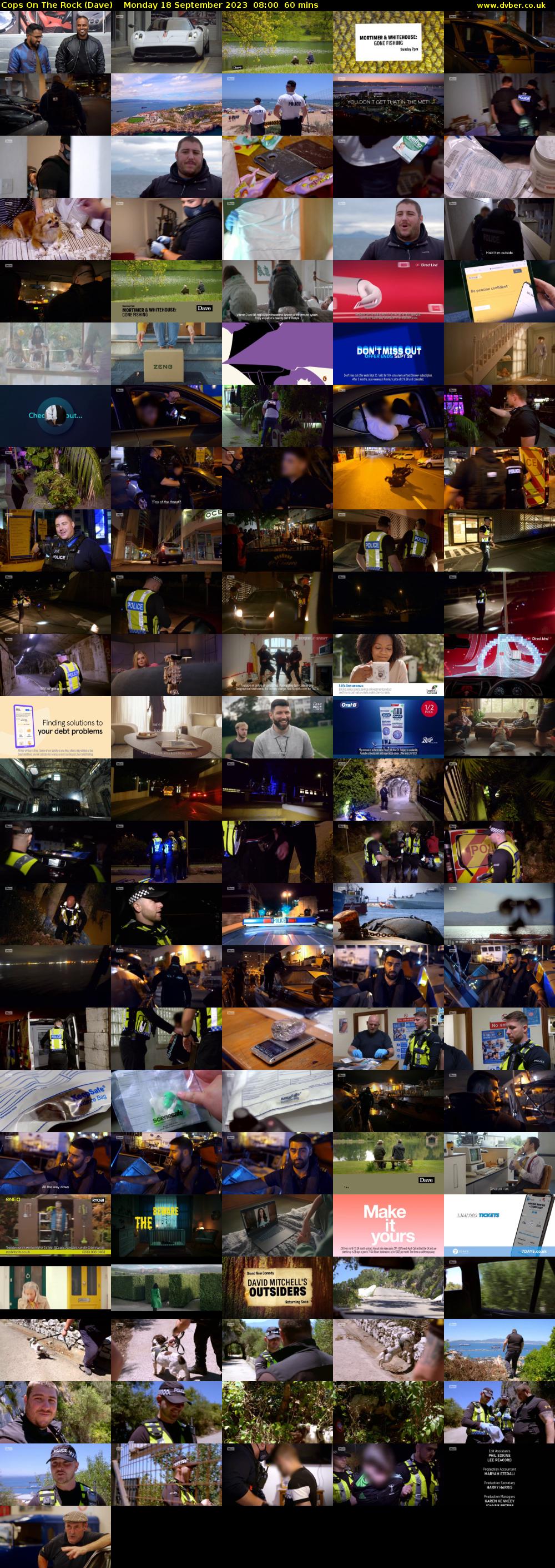 Cops On The Rock (Dave) Monday 18 September 2023 08:00 - 09:00