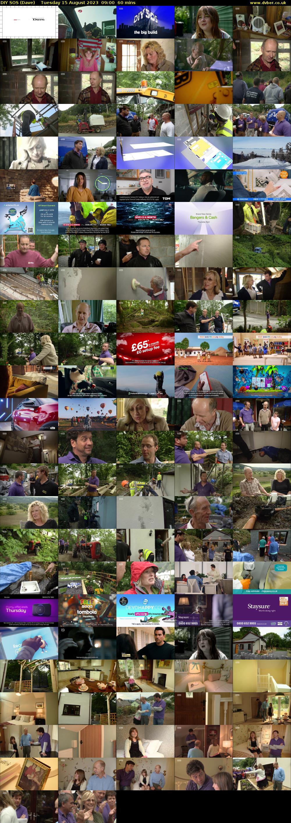 DIY SOS (Dave) Tuesday 15 August 2023 09:00 - 10:00