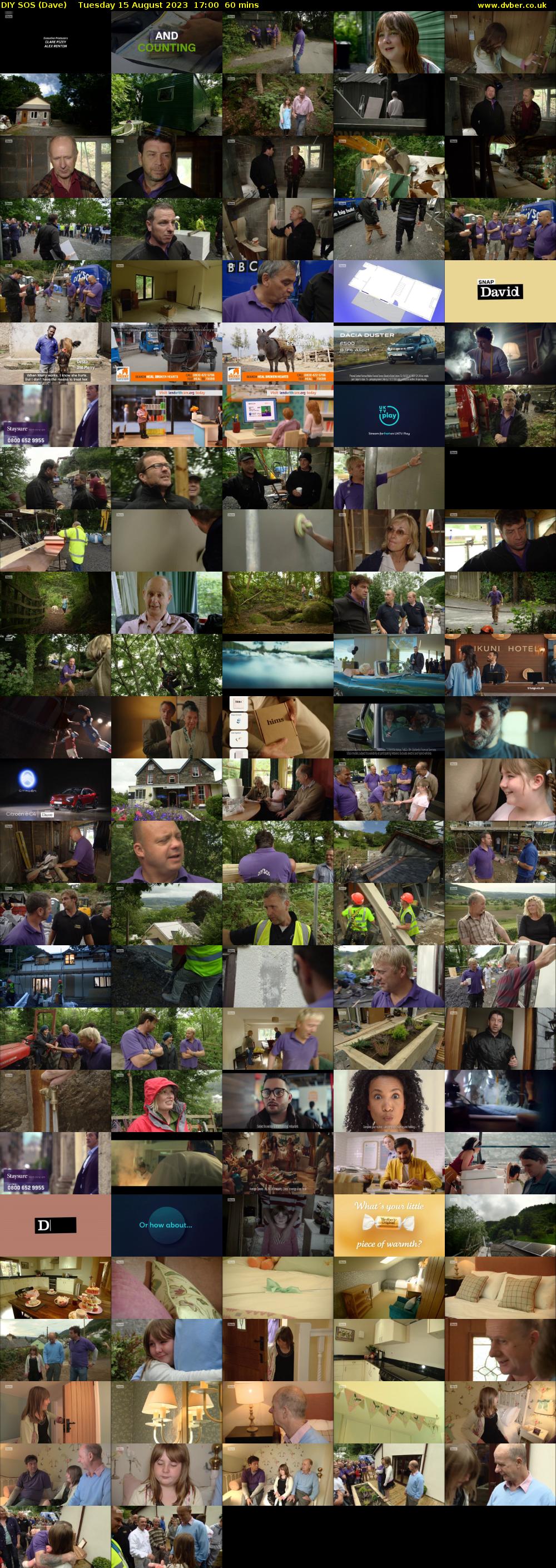 DIY SOS (Dave) Tuesday 15 August 2023 17:00 - 18:00