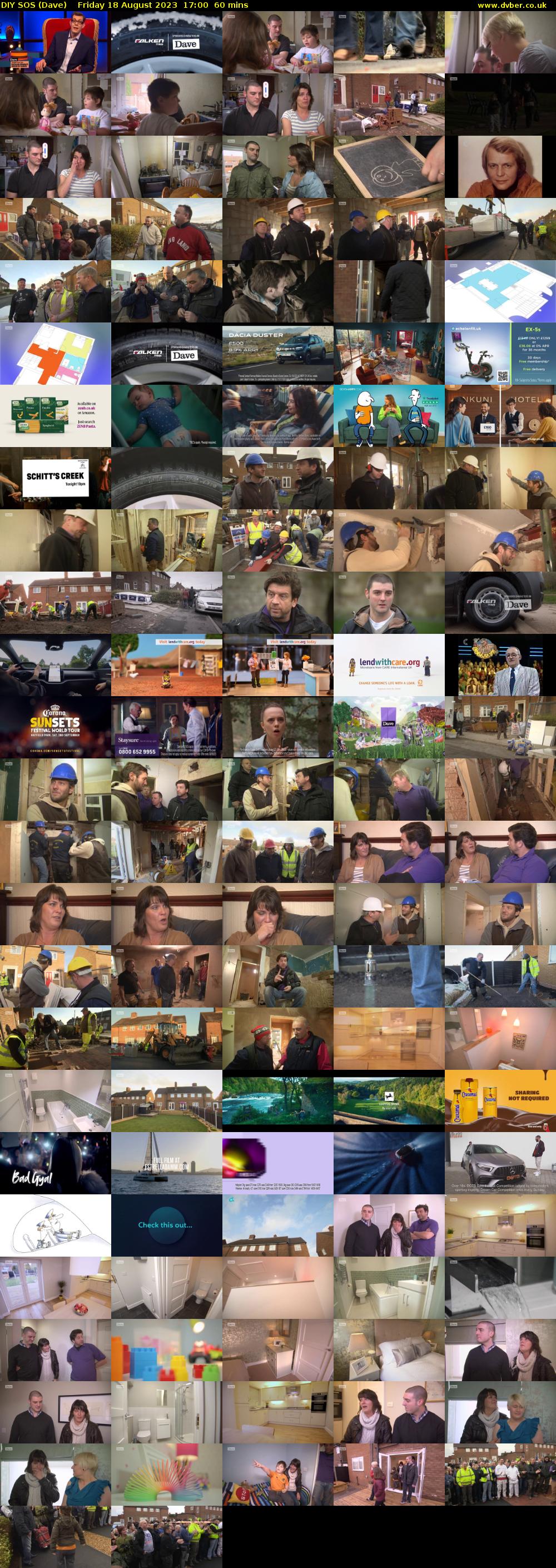 DIY SOS (Dave) Friday 18 August 2023 17:00 - 18:00
