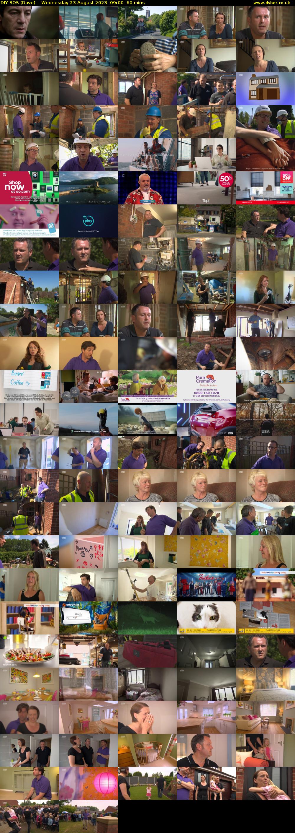 DIY SOS (Dave) Wednesday 23 August 2023 09:00 - 10:00