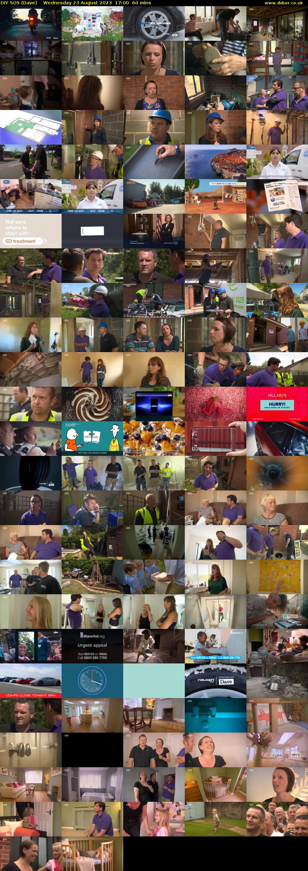 DIY SOS (Dave) Wednesday 23 August 2023 17:00 - 18:00