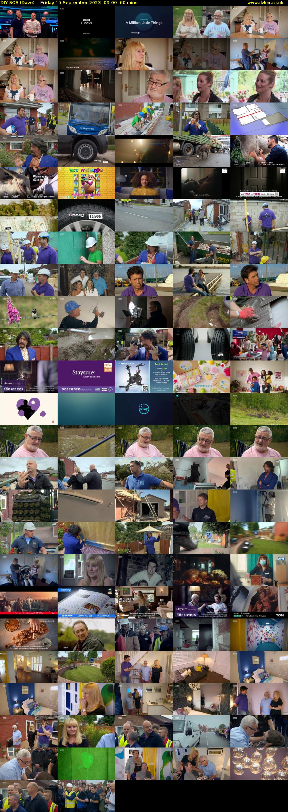 DIY SOS (Dave) Friday 15 September 2023 09:00 - 10:00