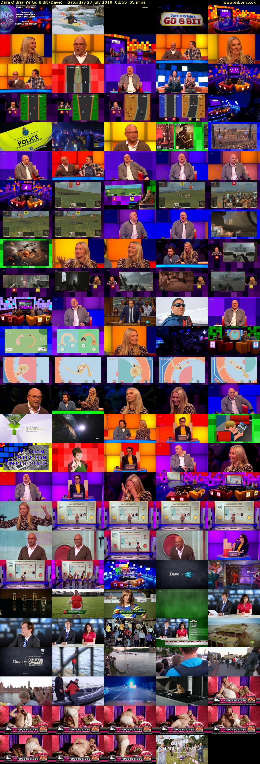 Dara O Briain's Go 8 Bit (Dave) Saturday 27 July 2019 02:55 - 04:00