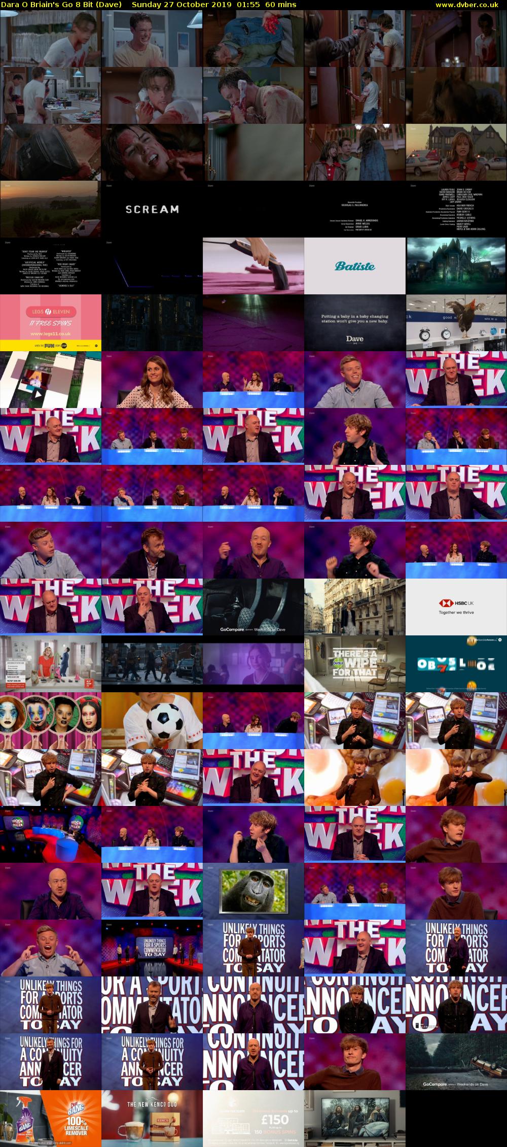 Dara O Briain's Go 8 Bit (Dave) Sunday 27 October 2019 01:55 - 01:55
