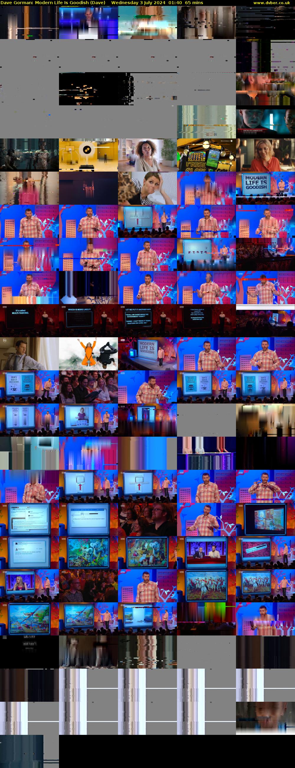 Dave Gorman: Modern Life Is Goodish (Dave) Wednesday 3 July 2024 01:40 - 02:45