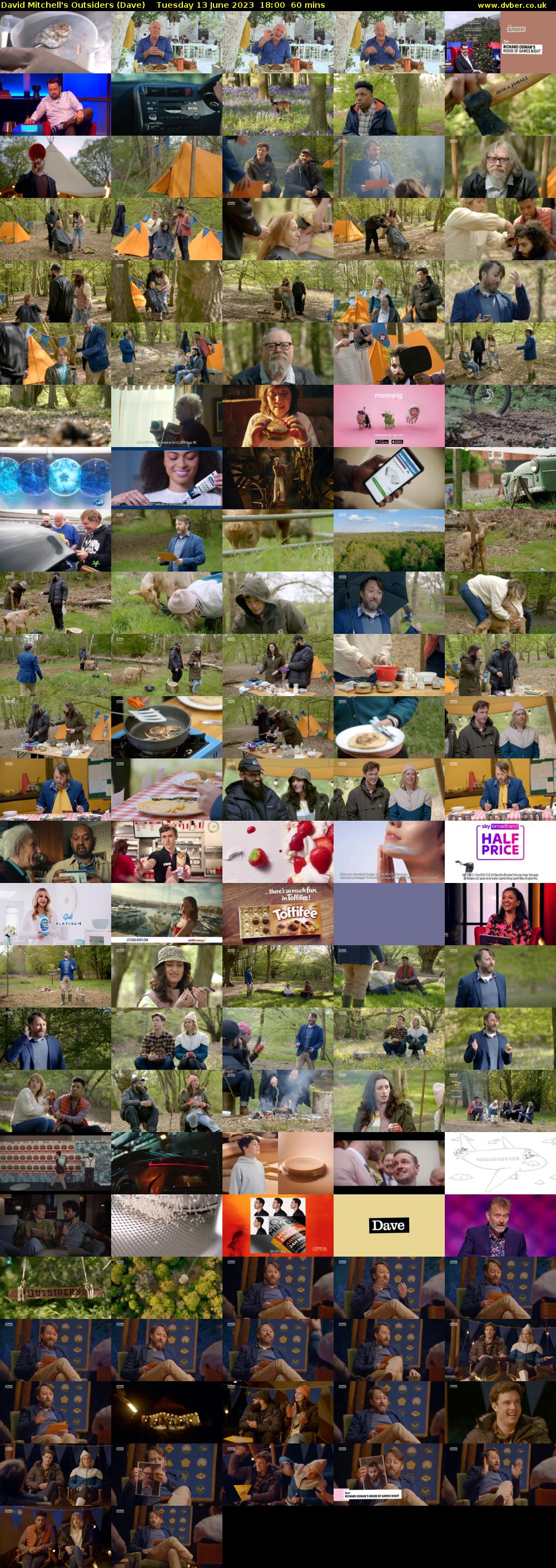 David Mitchell's Outsiders (Dave) Tuesday 13 June 2023 18:00 - 19:00