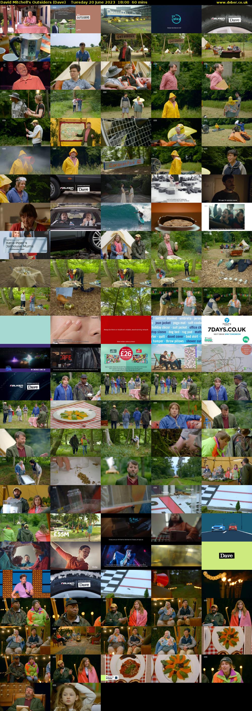 David Mitchell's Outsiders (Dave) Tuesday 20 June 2023 18:00 - 19:00
