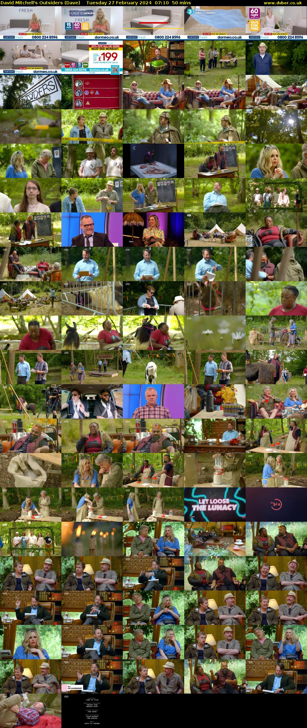 David Mitchell's Outsiders (Dave) Tuesday 27 February 2024 07:10 - 08:00