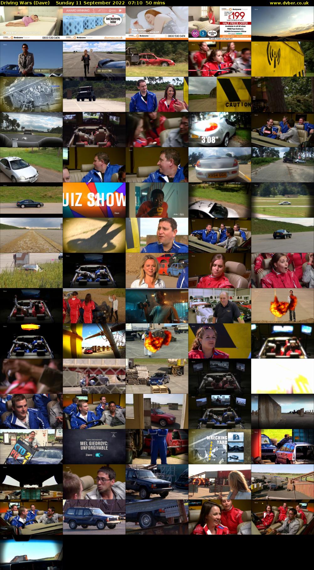 Driving Wars (Dave) Sunday 11 September 2022 07:10 - 08:00