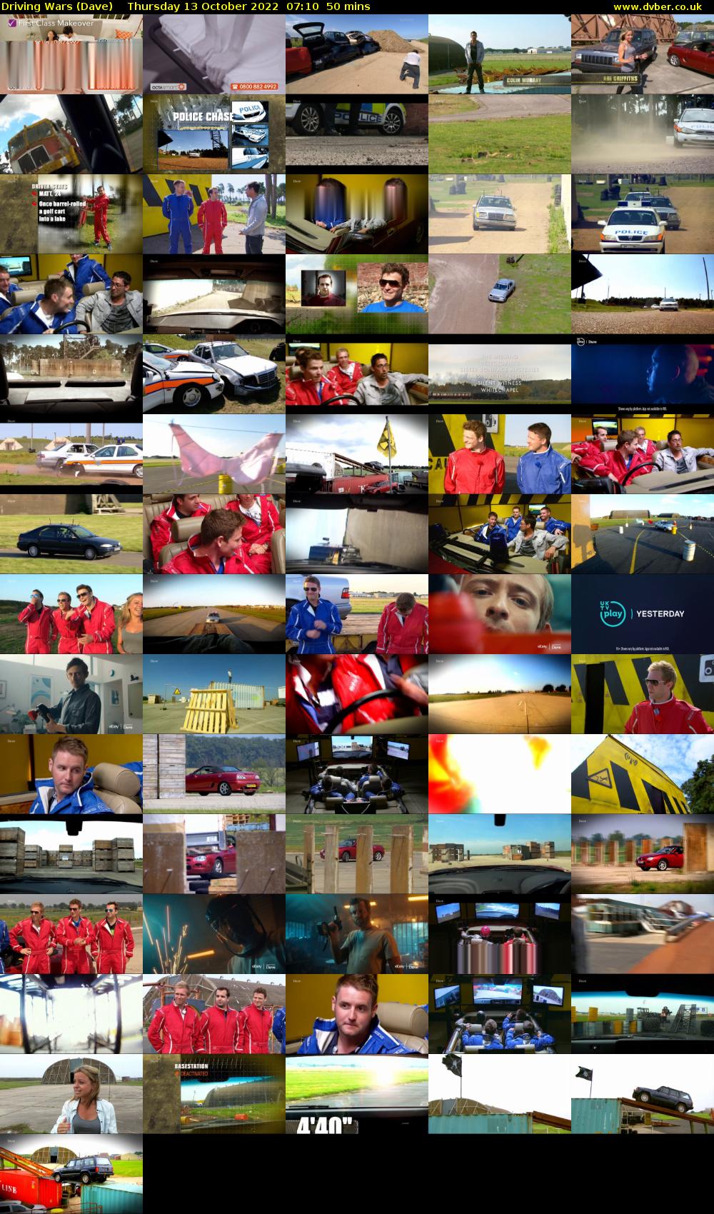 Driving Wars (Dave) Thursday 13 October 2022 07:10 - 08:00