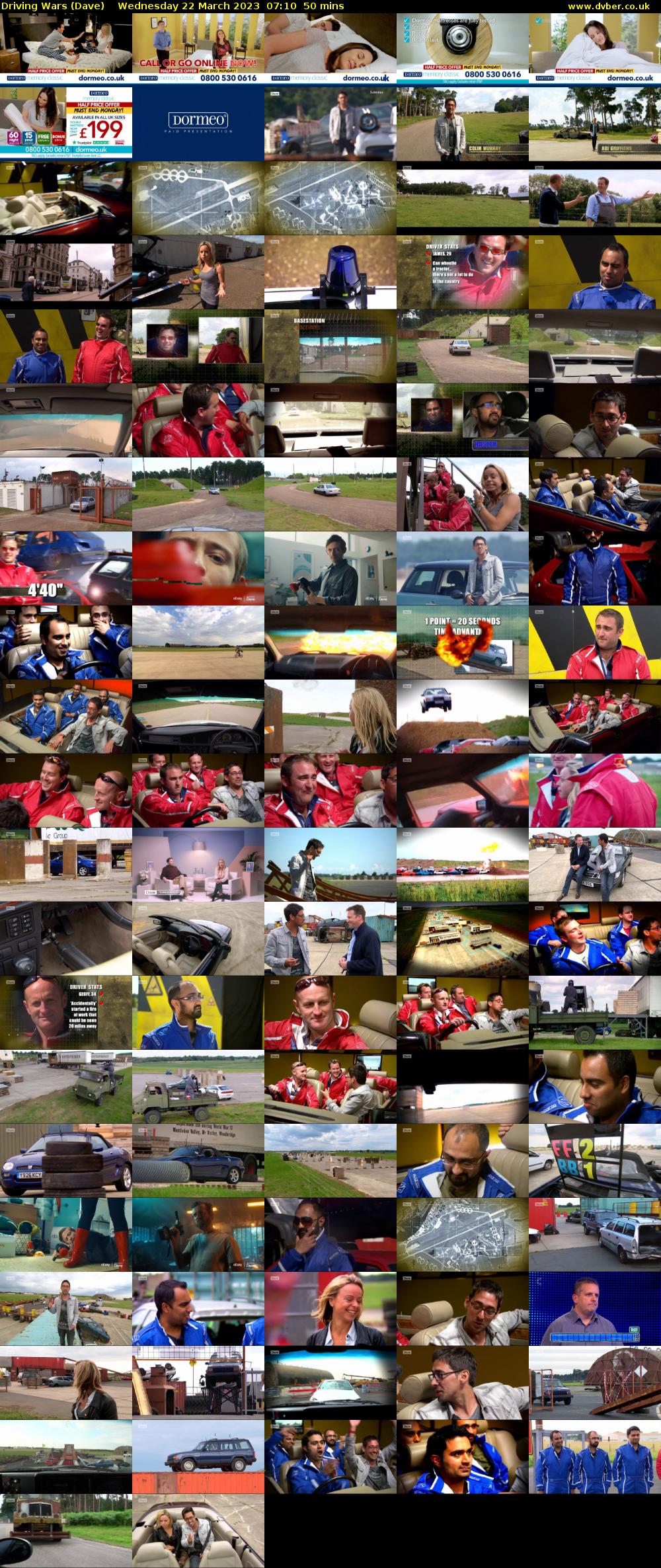 Driving Wars (Dave) Wednesday 22 March 2023 07:10 - 08:00