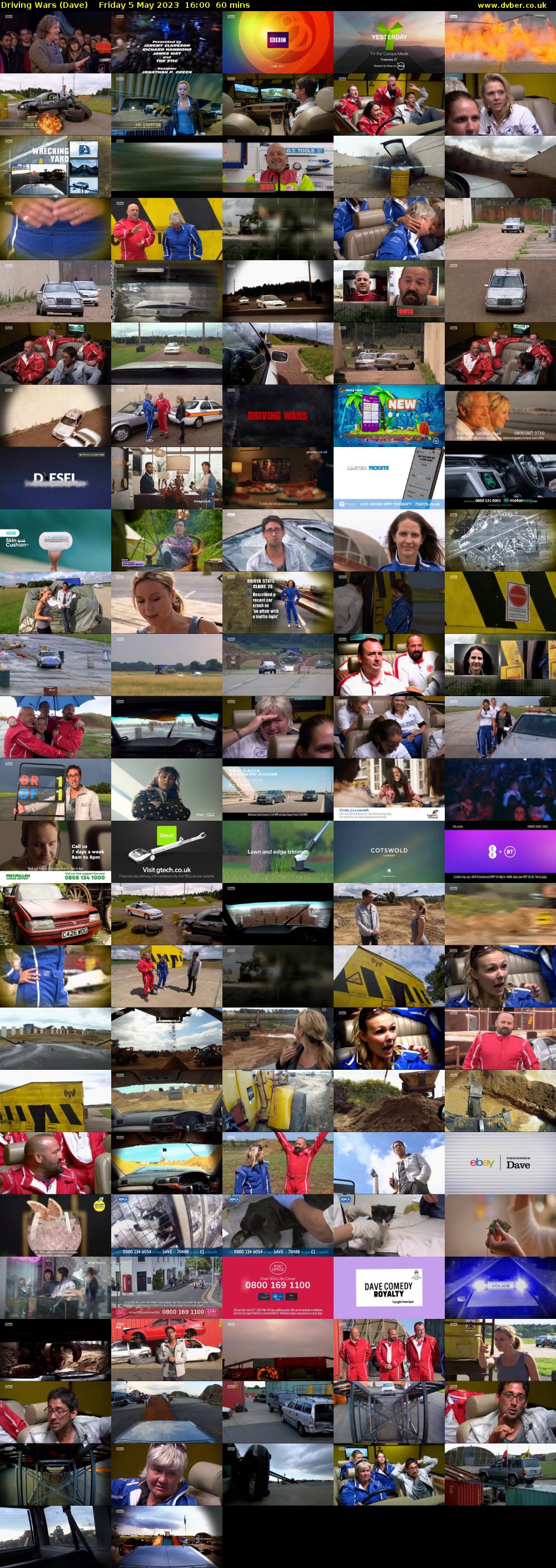 Driving Wars (Dave) Friday 5 May 2023 16:00 - 17:00