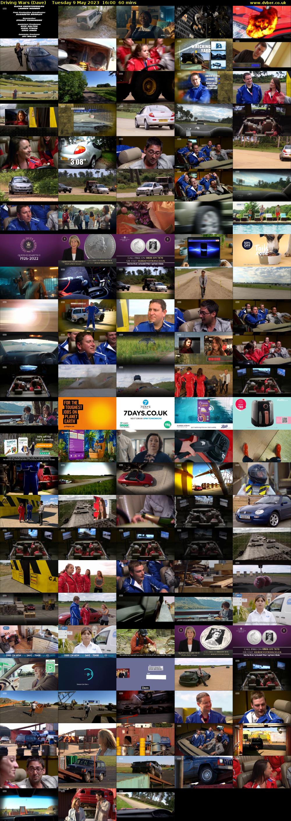 Driving Wars (Dave) Tuesday 9 May 2023 16:00 - 17:00
