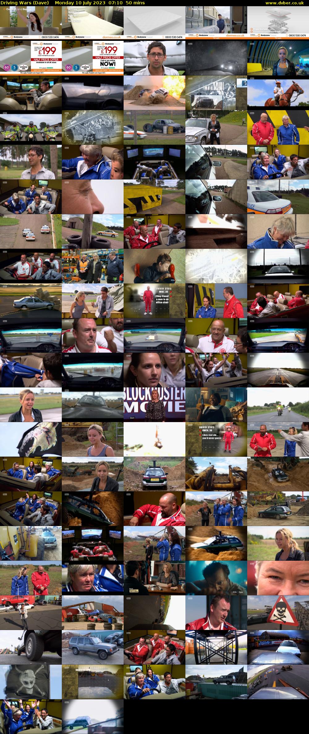 Driving Wars (Dave) Monday 10 July 2023 07:10 - 08:00