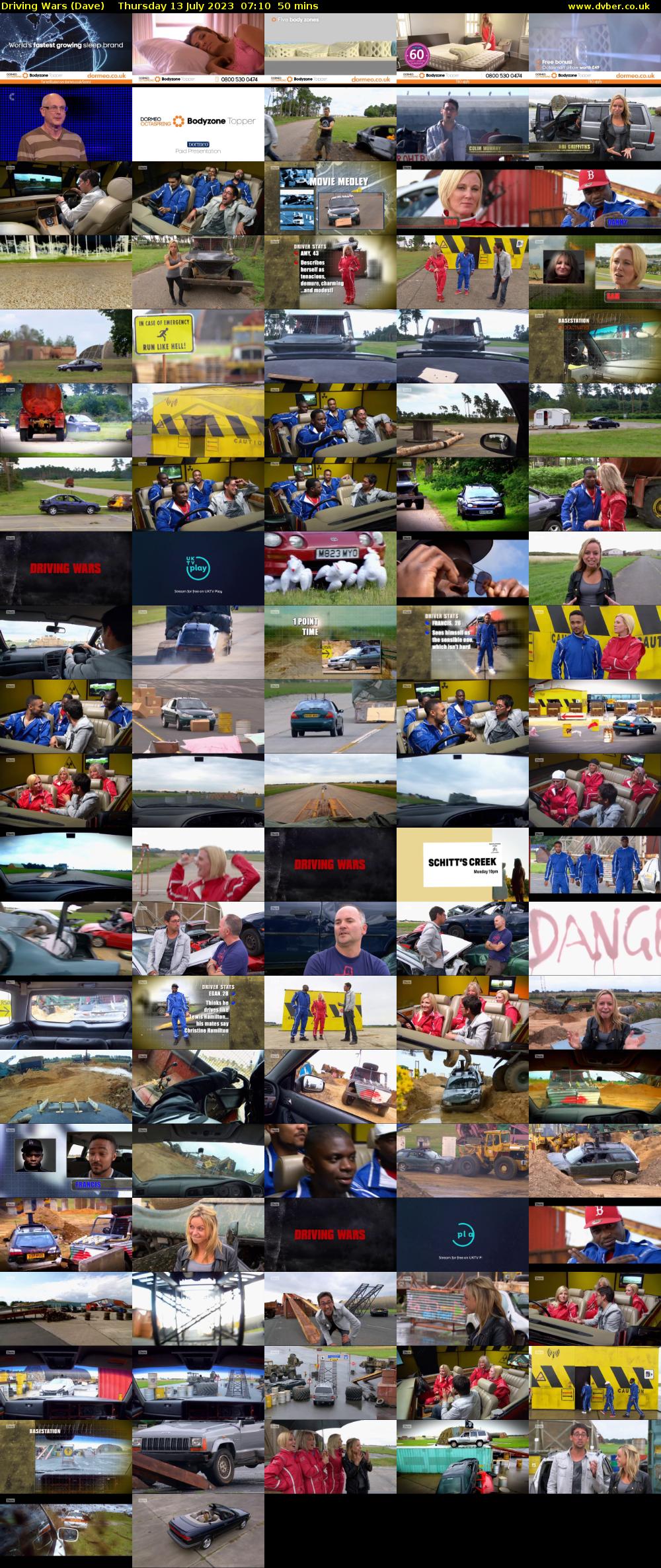 Driving Wars (Dave) Thursday 13 July 2023 07:10 - 08:00