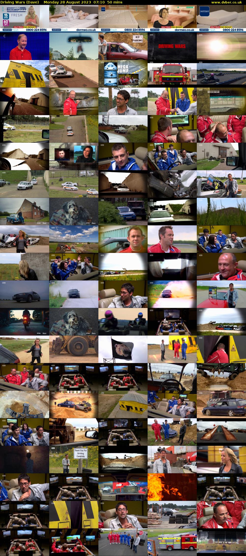 Driving Wars (Dave) Monday 28 August 2023 07:10 - 08:00