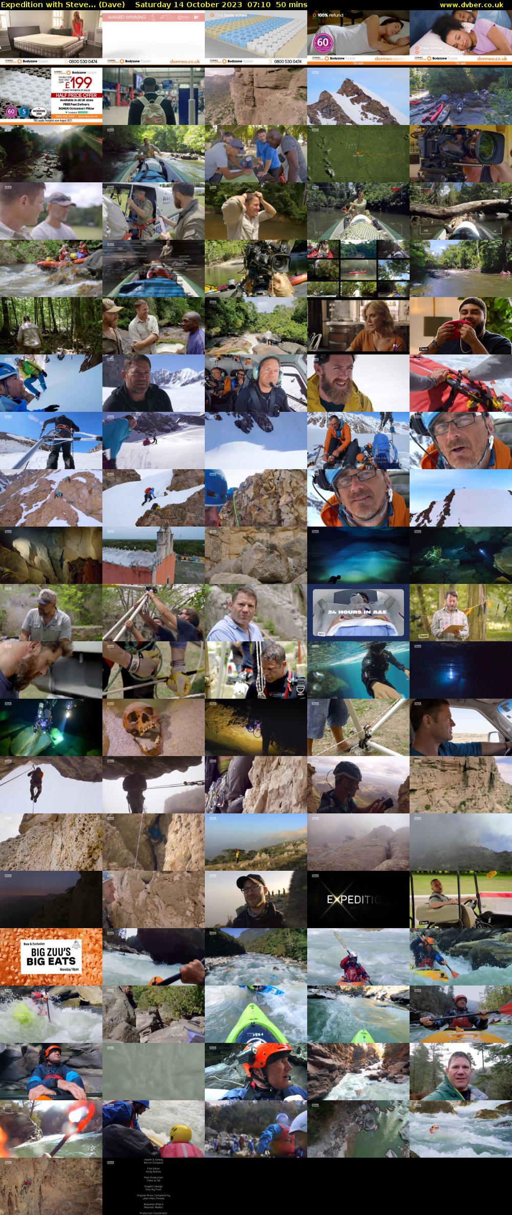 Expedition with Steve... (Dave) Saturday 14 October 2023 07:10 - 08:00