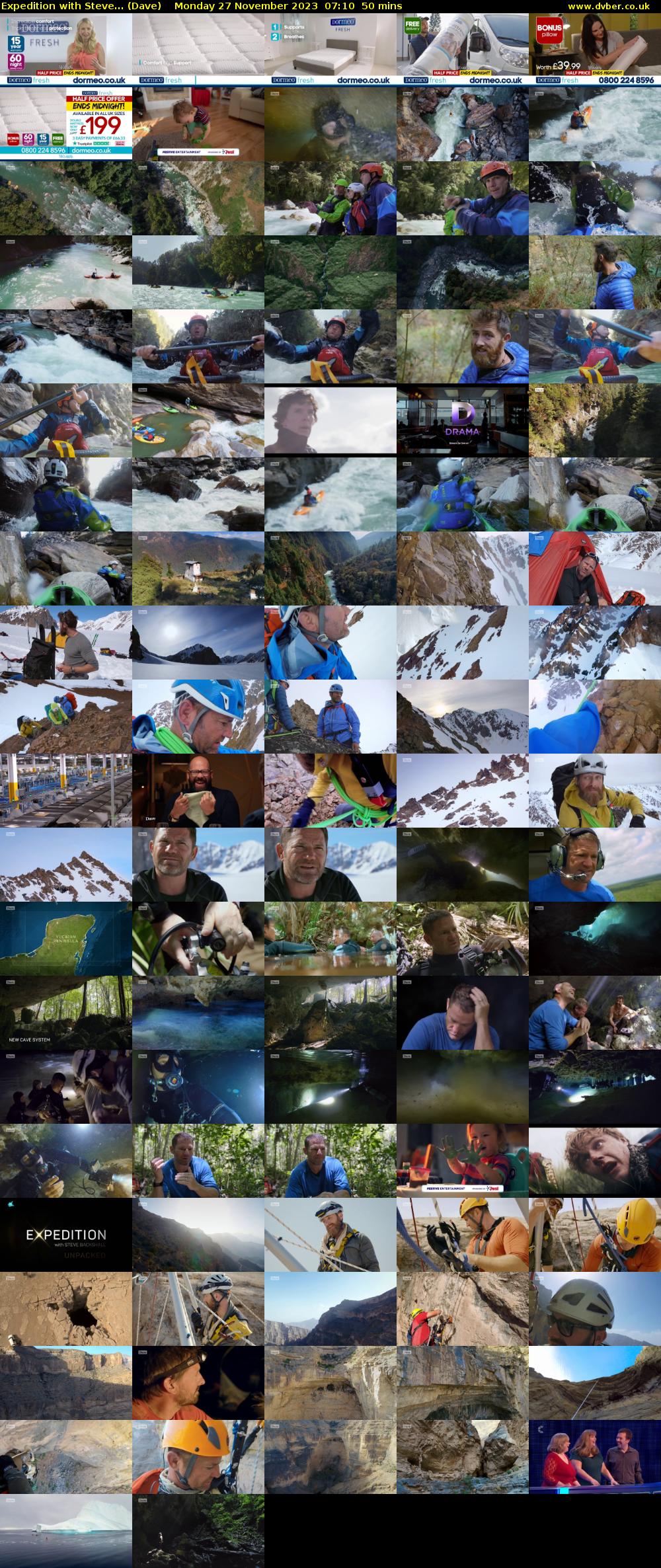 Expedition with Steve... (Dave) Monday 27 November 2023 07:10 - 08:00
