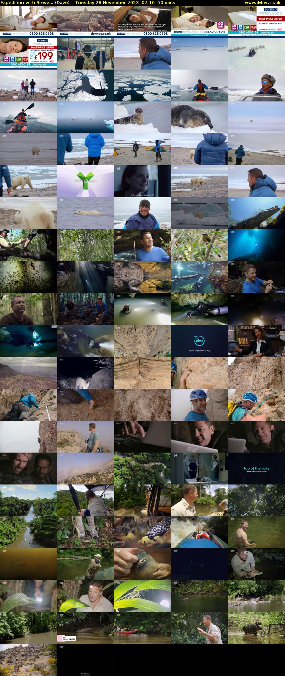 Expedition with Steve... (Dave) Tuesday 28 November 2023 07:10 - 08:00