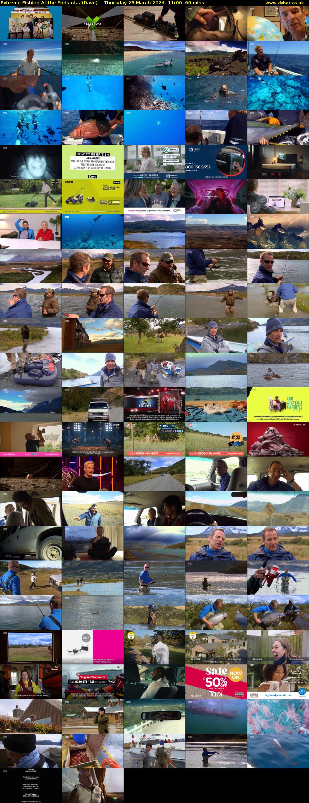 Extreme Fishing At the Ends of... (Dave) Thursday 28 March 2024 11:00 - 12:00