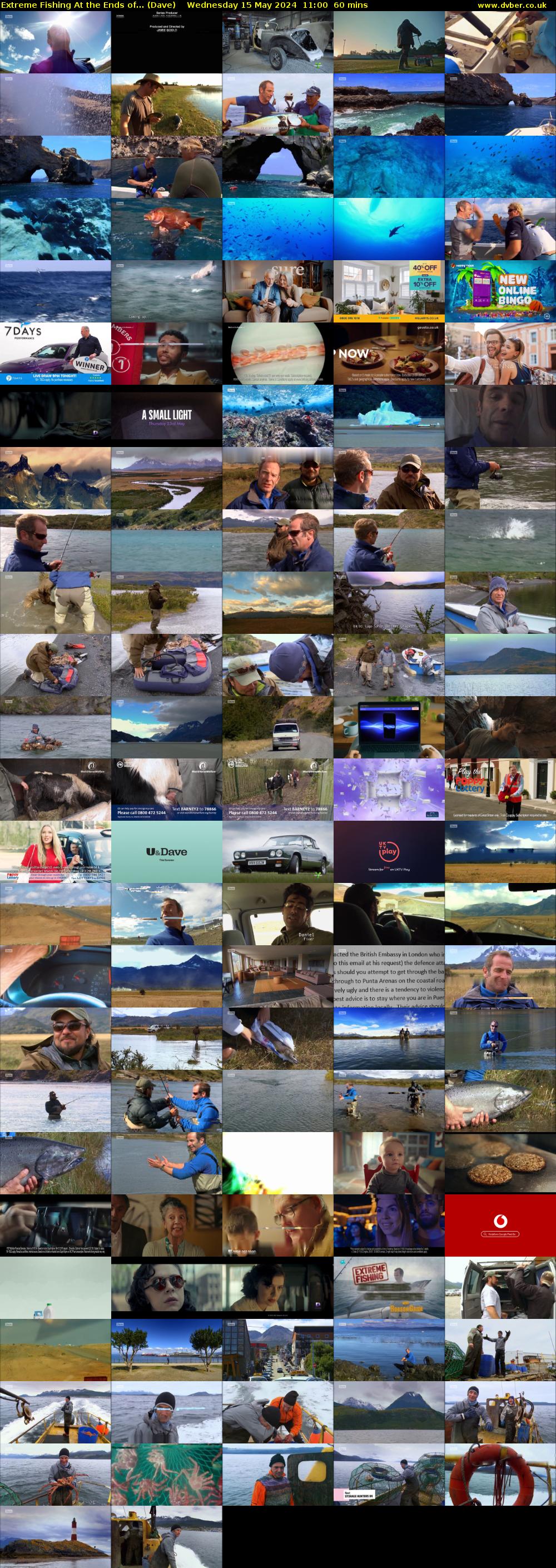 Extreme Fishing At the Ends of... (Dave) Wednesday 15 May 2024 11:00 - 12:00
