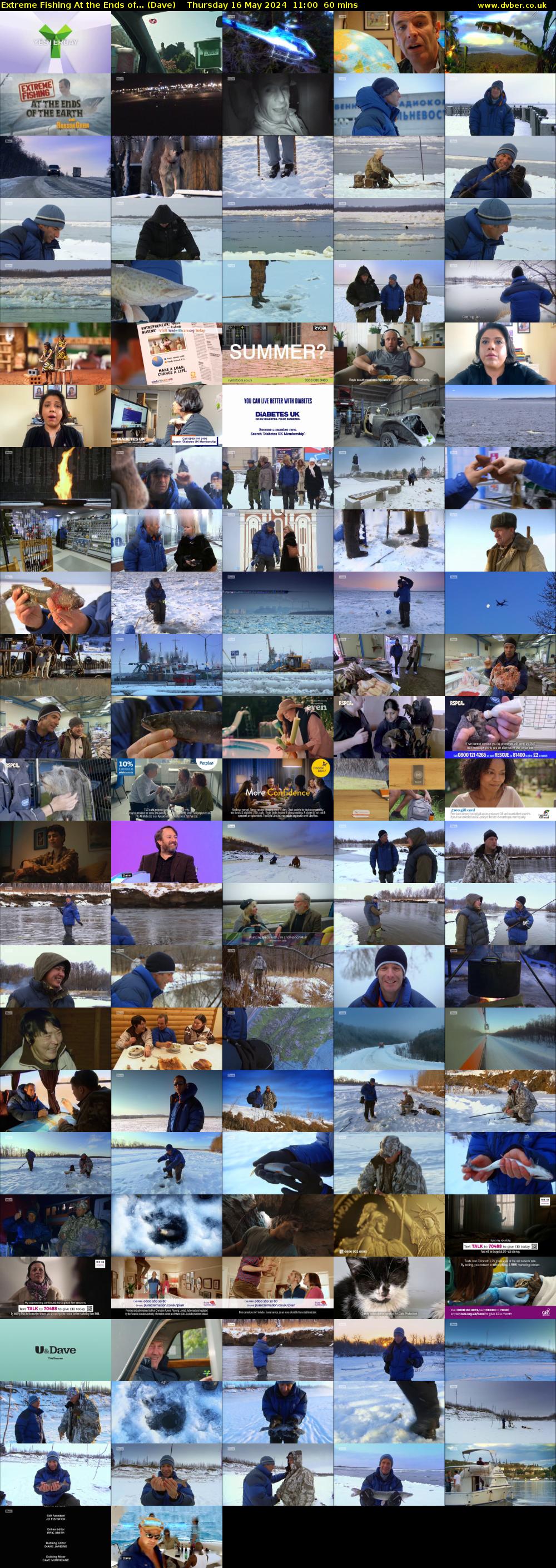 Extreme Fishing At the Ends of... (Dave) Thursday 16 May 2024 11:00 - 12:00