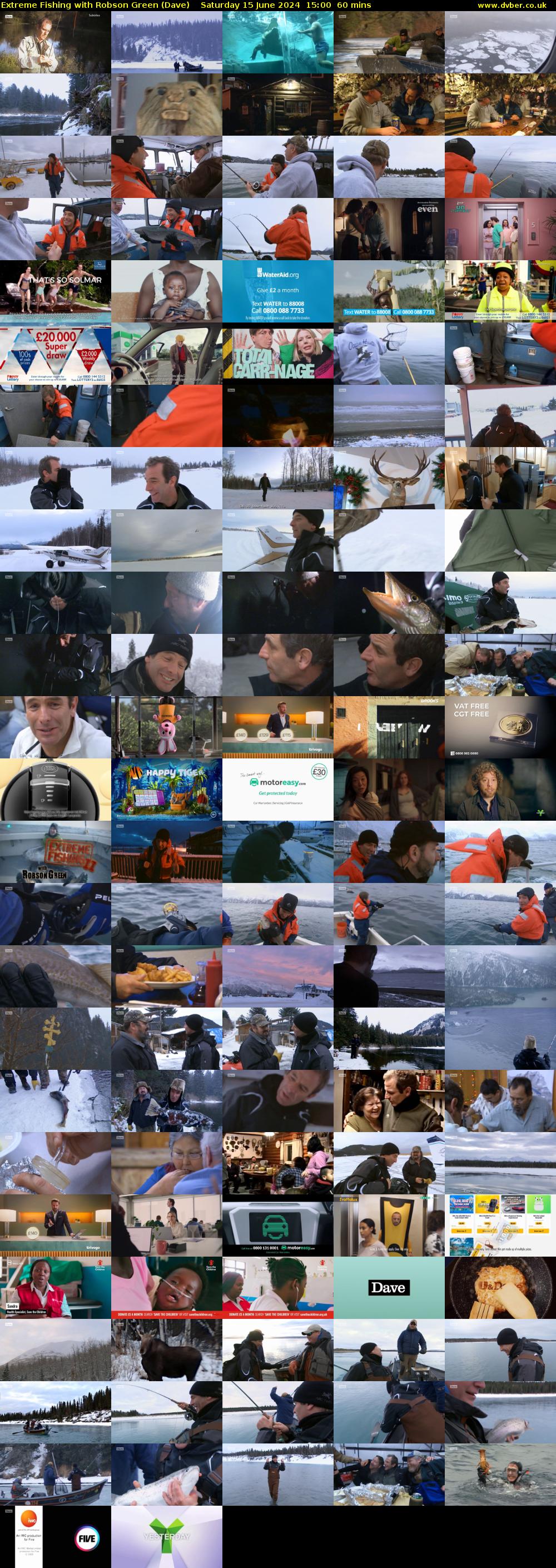 Extreme Fishing with Robson Green (Dave) Saturday 15 June 2024 15:00 - 16:00