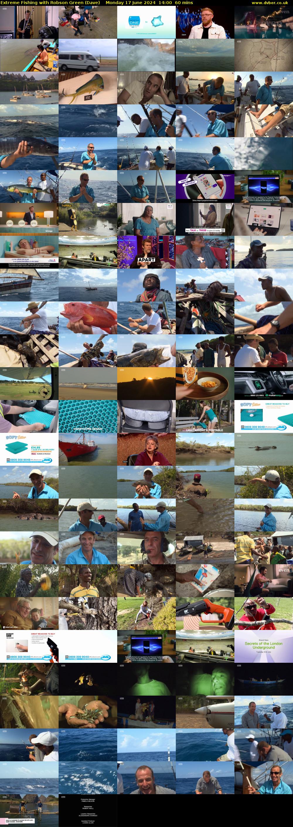 Extreme Fishing with Robson Green (Dave) Monday 17 June 2024 14:00 - 15:00