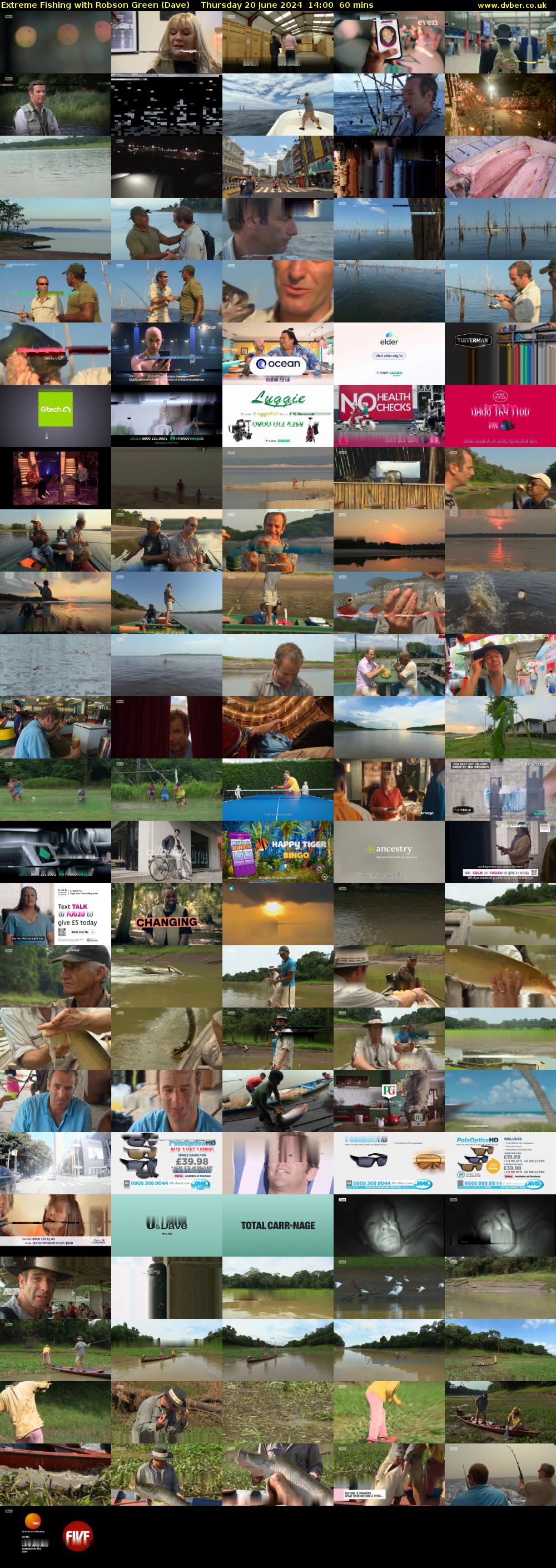 Extreme Fishing with Robson Green (Dave) Thursday 20 June 2024 14:00 - 15:00