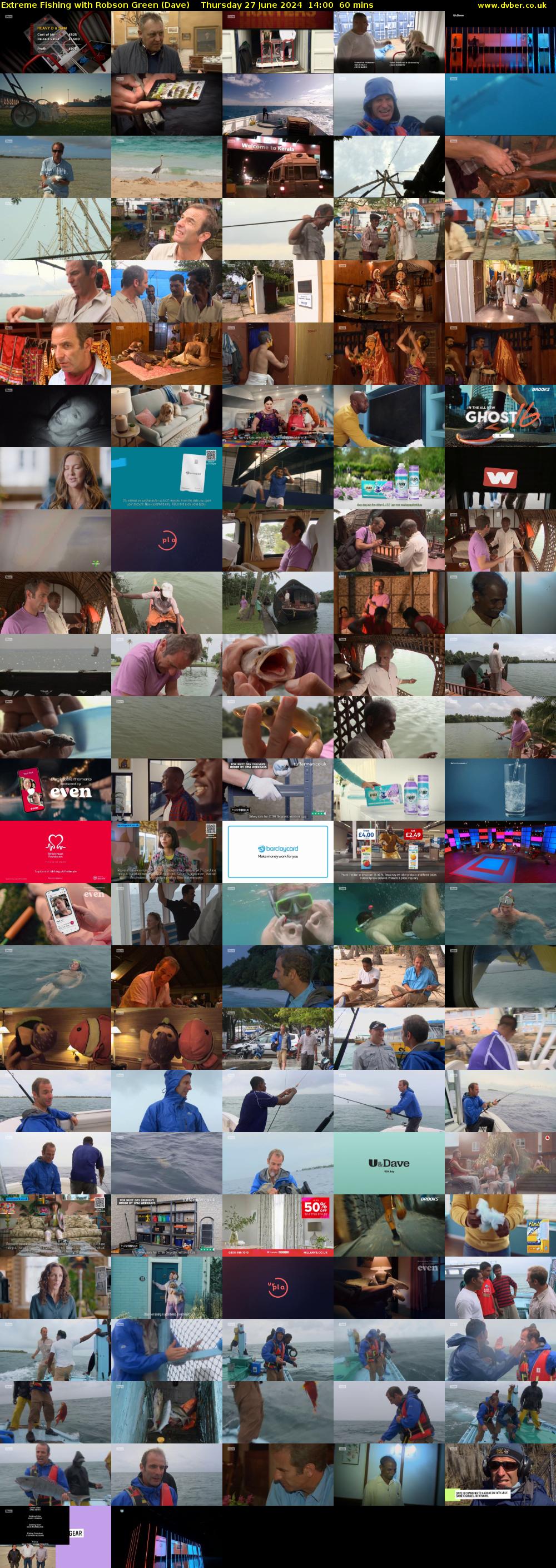 Extreme Fishing with Robson Green (Dave) Thursday 27 June 2024 14:00 - 15:00