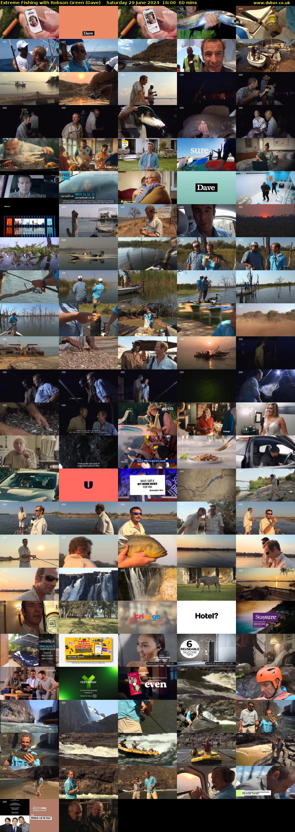Extreme Fishing with Robson Green (Dave) Saturday 29 June 2024 16:00 - 17:00