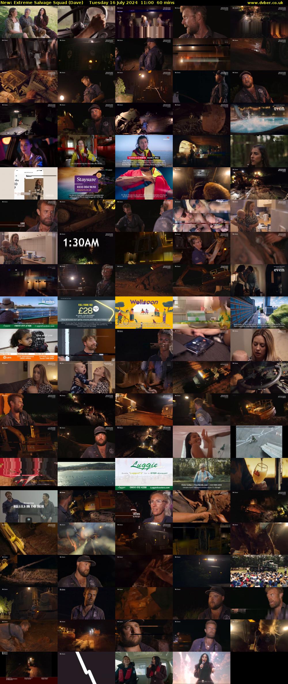 Extreme Salvage Squad (Dave) Tuesday 16 July 2024 11:00 - 12:00