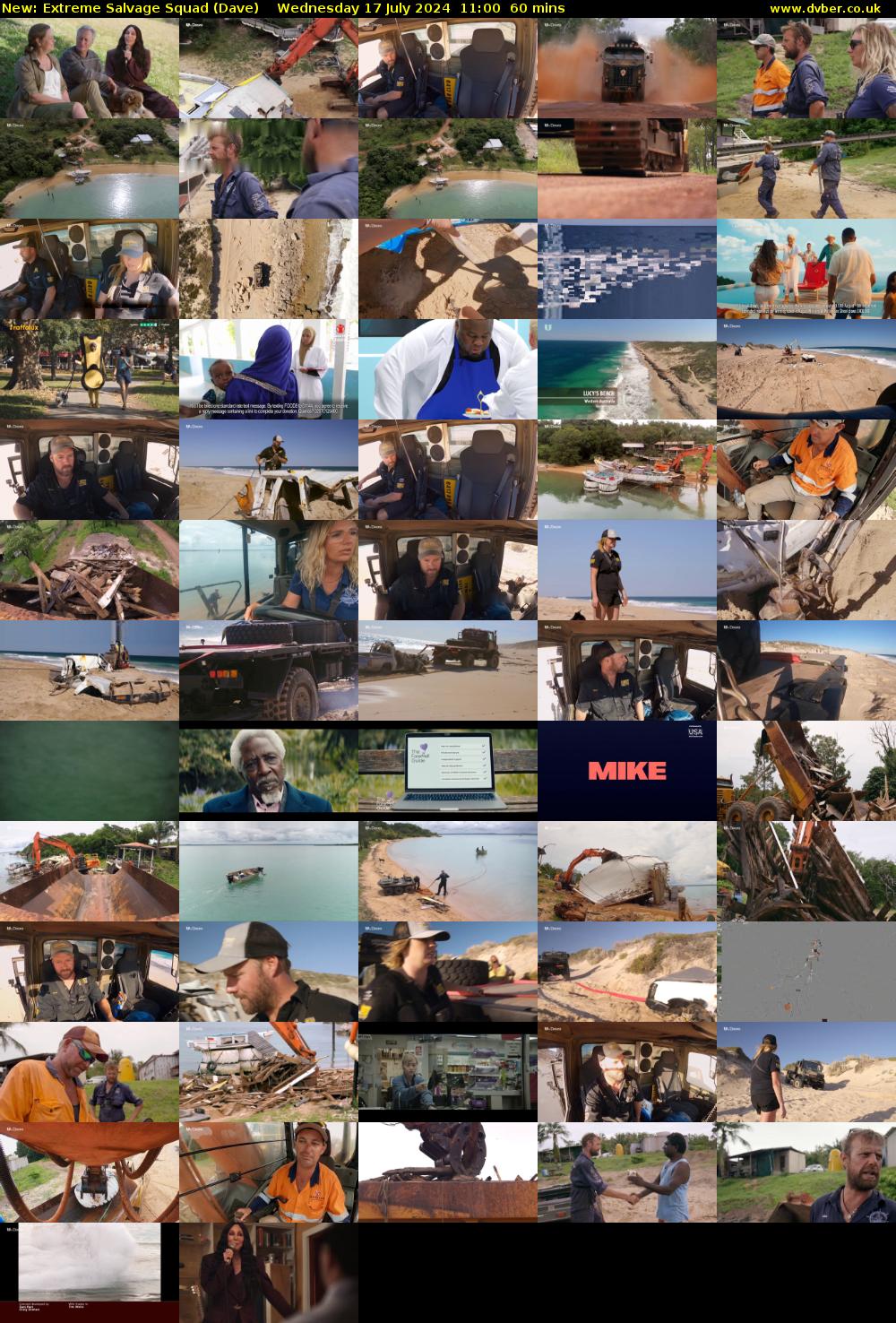 Extreme Salvage Squad (Dave) Wednesday 17 July 2024 11:00 - 12:00