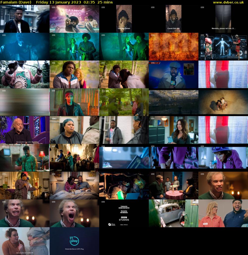 Famalam (Dave) Friday 13 January 2023 02:35 - 03:00