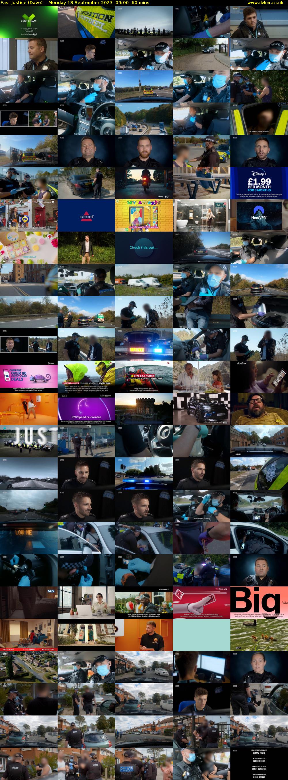 Fast Justice (Dave) Monday 18 September 2023 09:00 - 10:00
