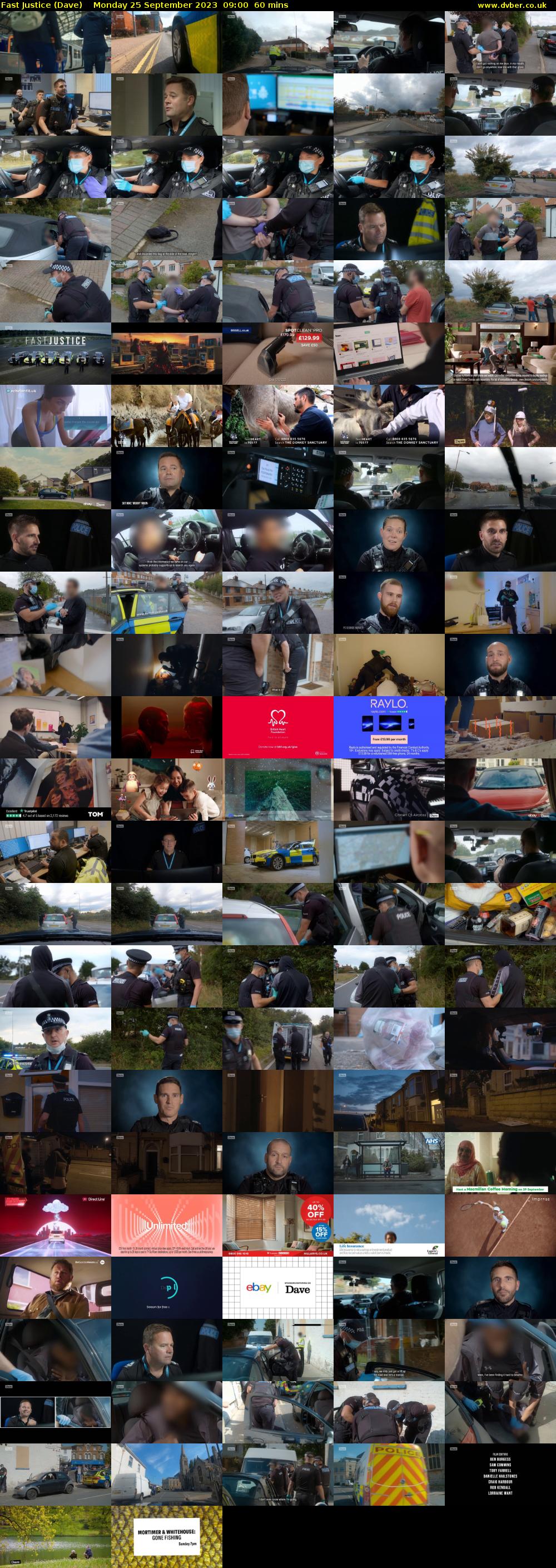 Fast Justice (Dave) Monday 25 September 2023 09:00 - 10:00
