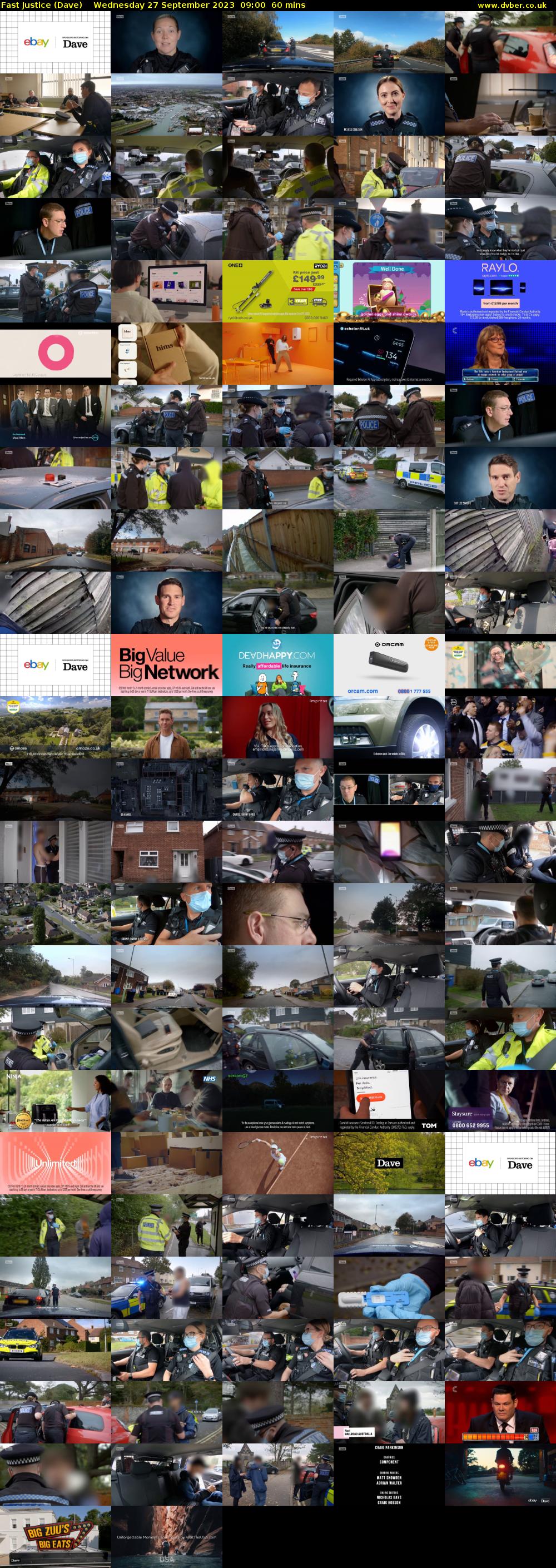 Fast Justice (Dave) Wednesday 27 September 2023 09:00 - 10:00