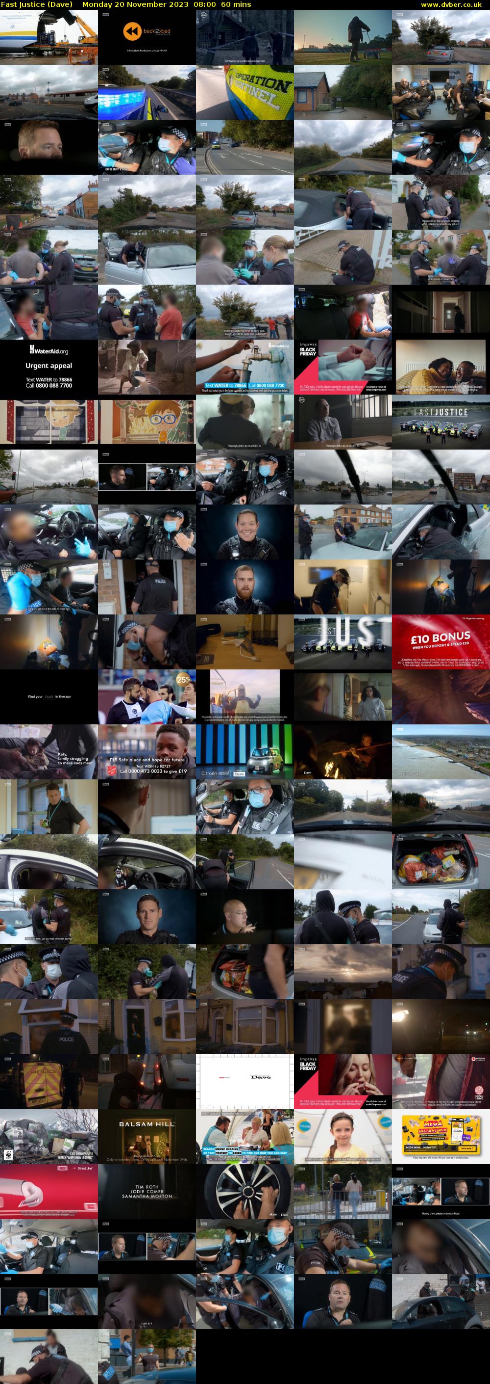 Fast Justice (Dave) Monday 20 November 2023 08:00 - 09:00
