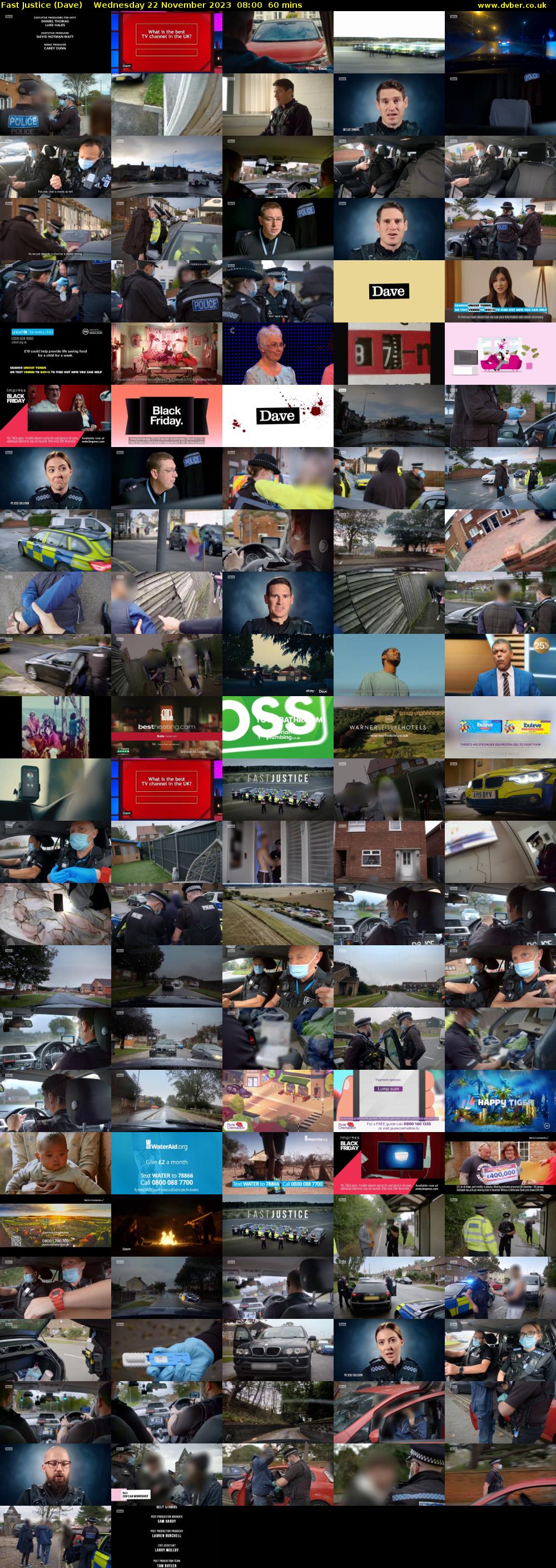 Fast Justice (Dave) Wednesday 22 November 2023 08:00 - 09:00
