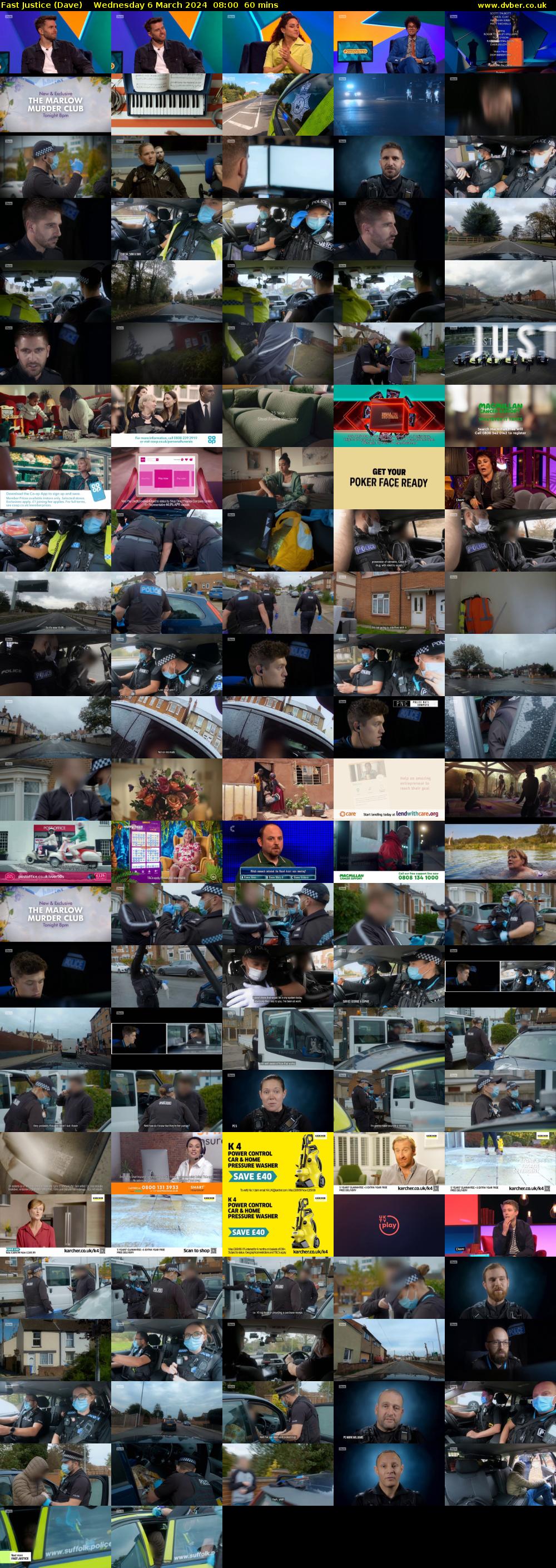 Fast Justice (Dave) Wednesday 6 March 2024 08:00 - 09:00