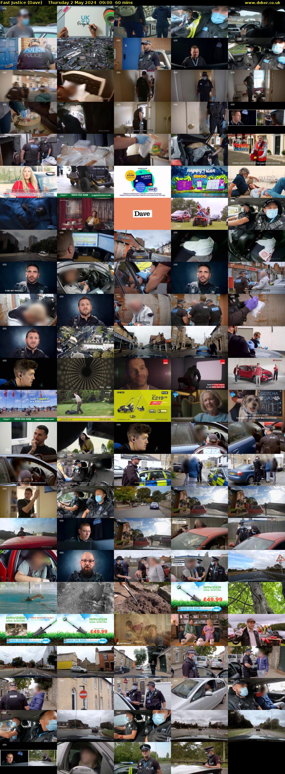 Fast Justice (Dave) Thursday 2 May 2024 09:00 - 10:00
